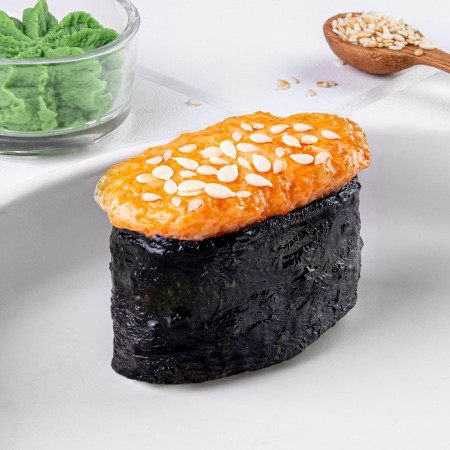 Запеченное Суши с мидиями 