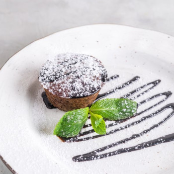 Шоколадный фондан