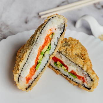 Ролл Сэндвич с лососем